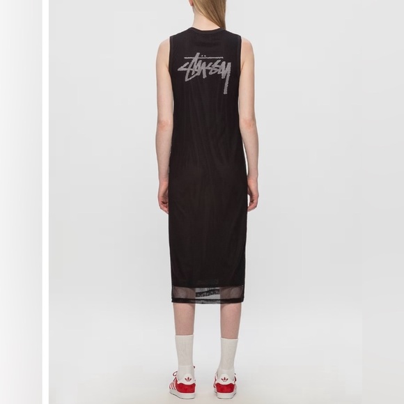 ⭐️HP⭐️ Stussy Redondo Mesh Midi Dress - Picture 8 of 8